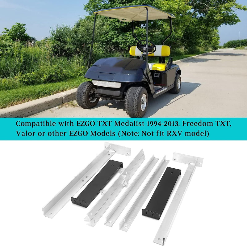 Aluminum Battery Tray Rack for EZGO TXT/Medalist 1994+, Freedom TXT and Valor 36V/48V Electric Golf Carts