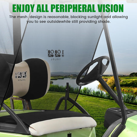 Enjoy peripheral vision