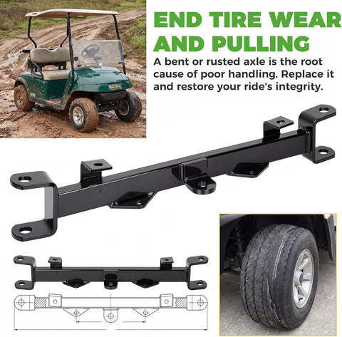 Golf Cart Front Axle Weldment