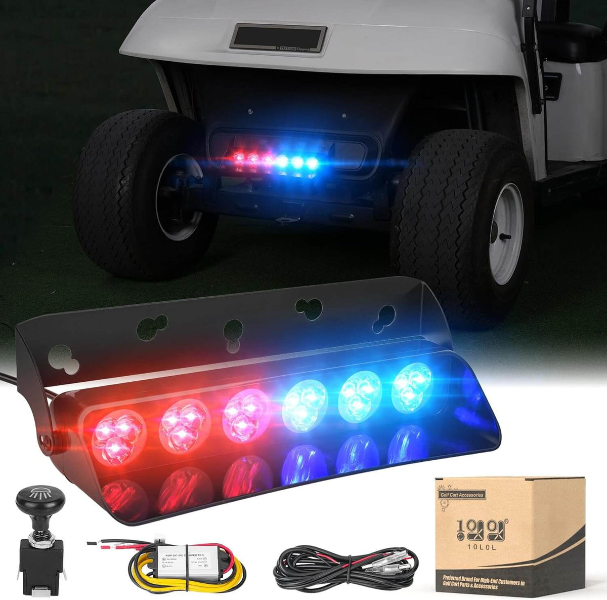 Golf Cart Brake Light Emergency LED Strobe Light