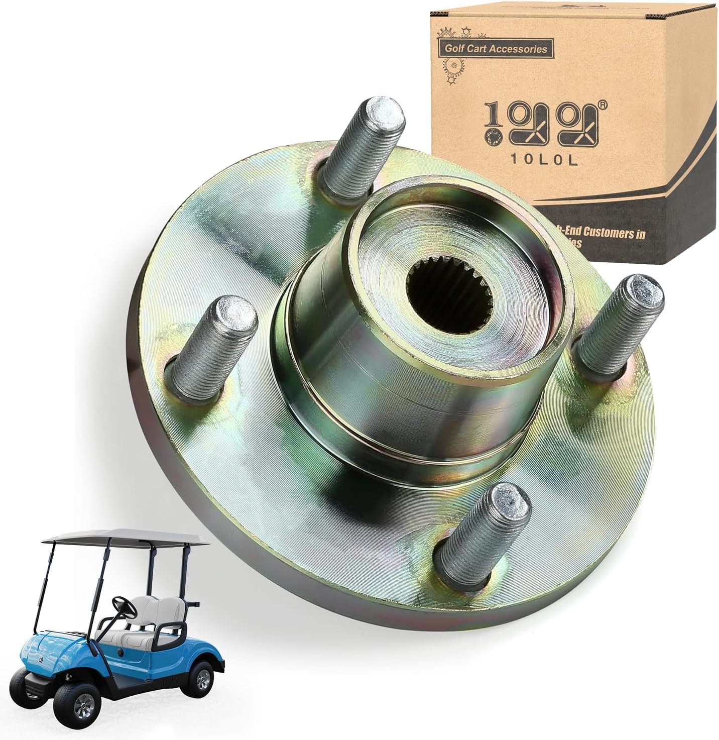 Yamaha G8-G22 Rear Axle Hub JN3-G6514-00