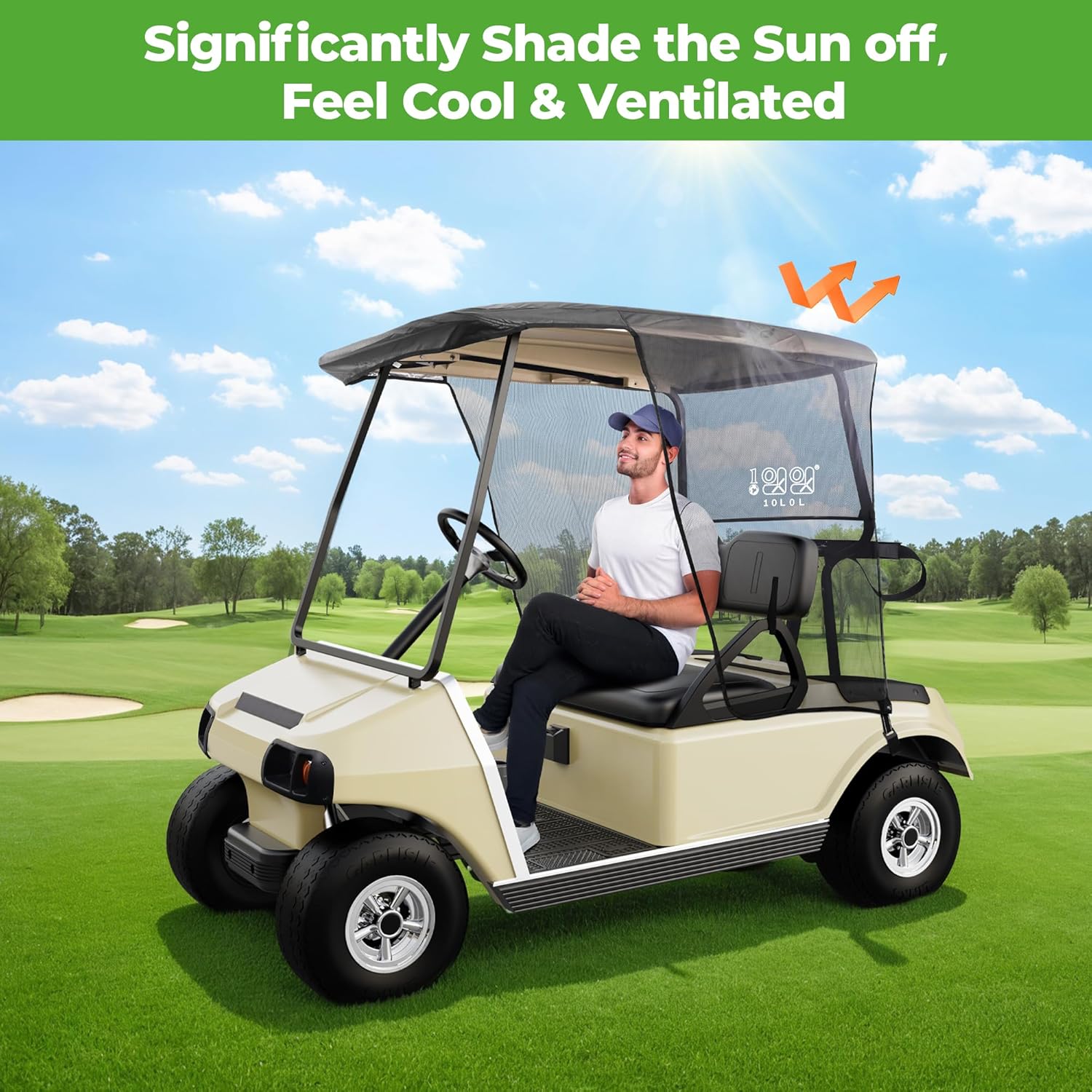 Significantly shade the sun off,Feel Cool & Ventilated