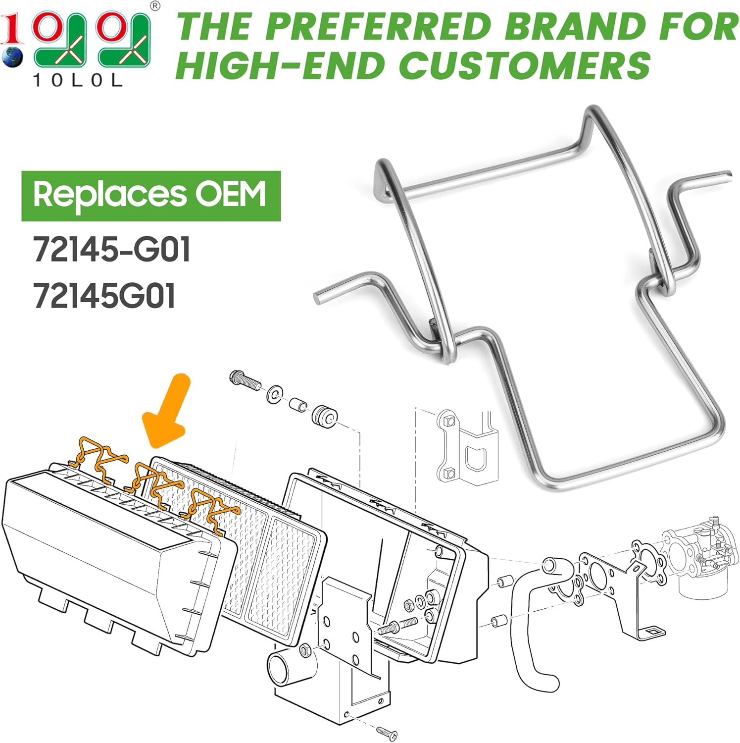Replaces OEM