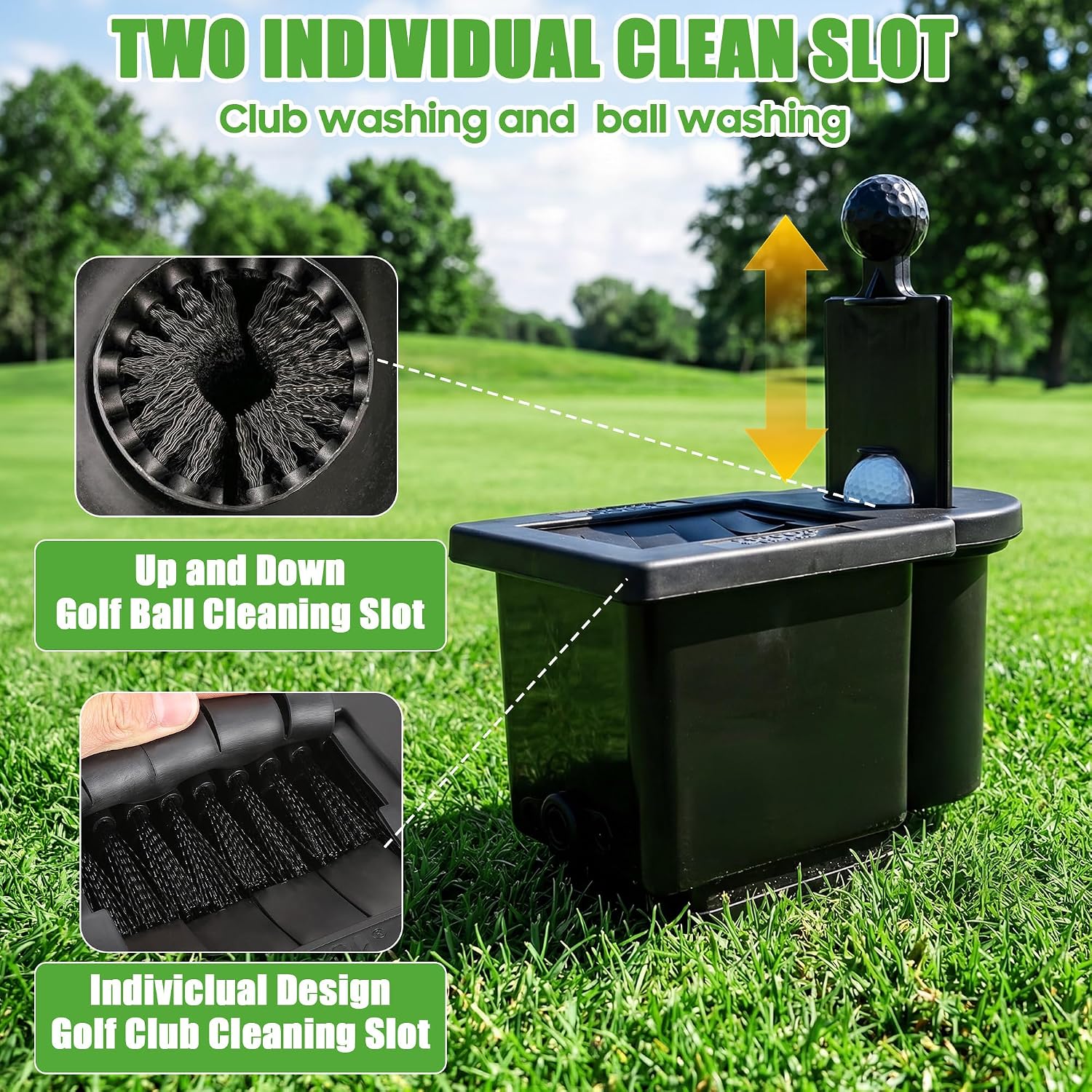 TWO INDIVIDUAL CLEANSLOT