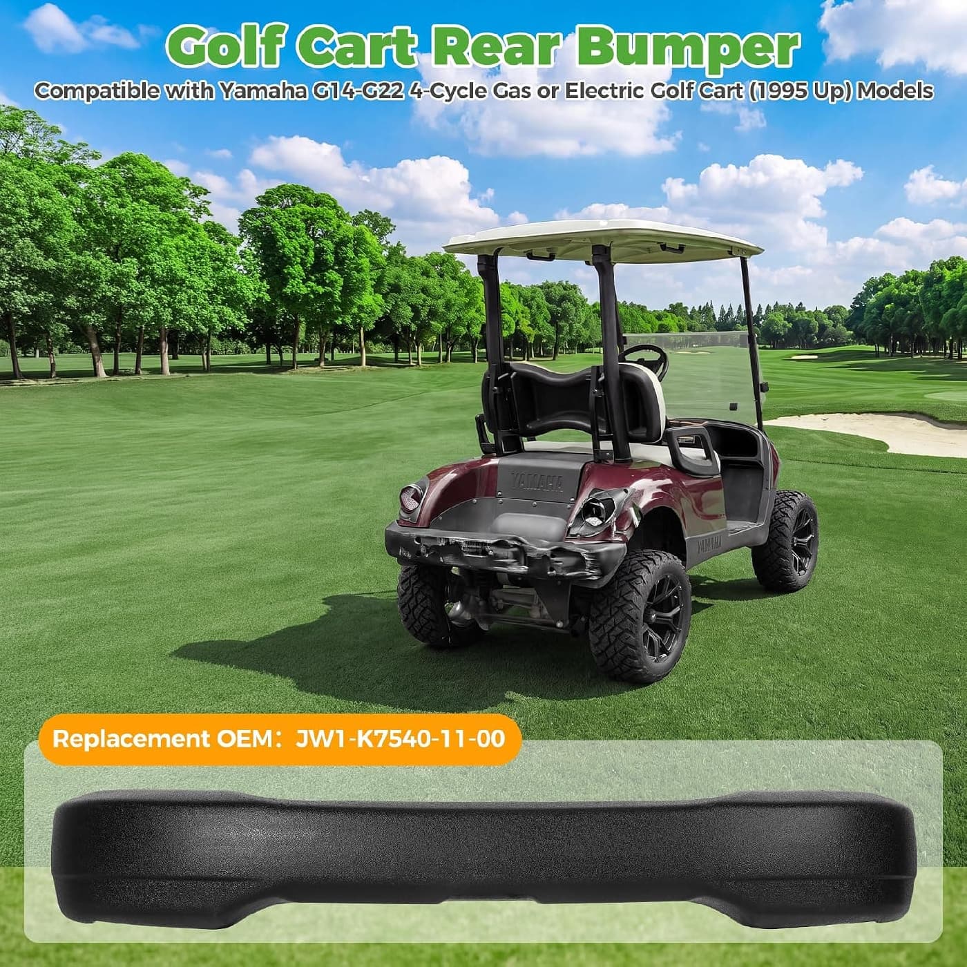 Colf cart Rear Bumper