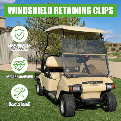 Golf Cart Windshield Retaining Clips