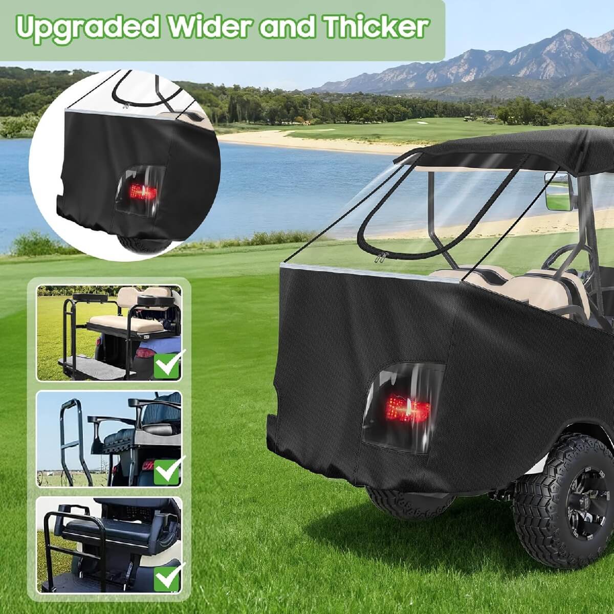 Upgraded Wider and Thicker