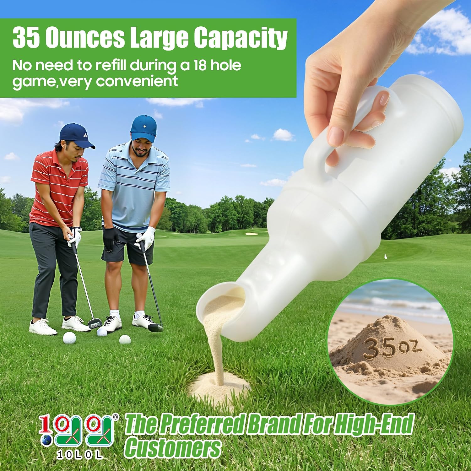 35 Ounces Large Capacity