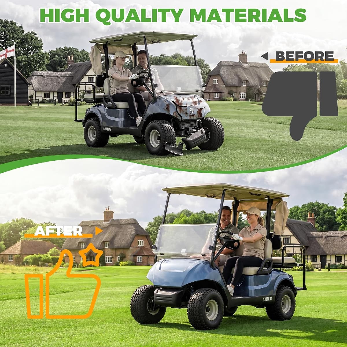HIGH QUALITY MATERIALS
