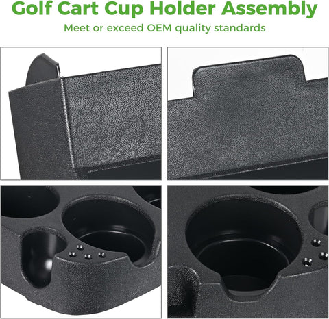 Golf Cart Cup Holder Assembly