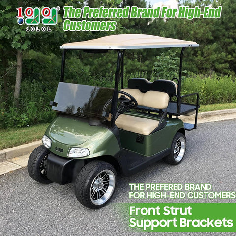 10L0L Golf Cart Front Roof Support Brackets for EZGO RXV 2008-Up