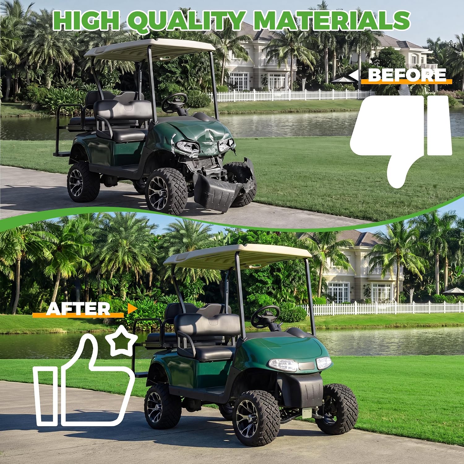 HIGH QUALITY MATERIALS