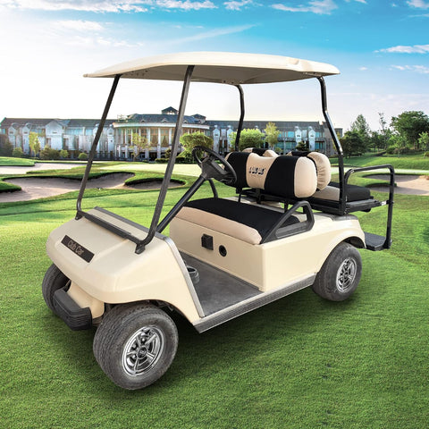 10L0L Golf Cart Front + Rear Seat Cover