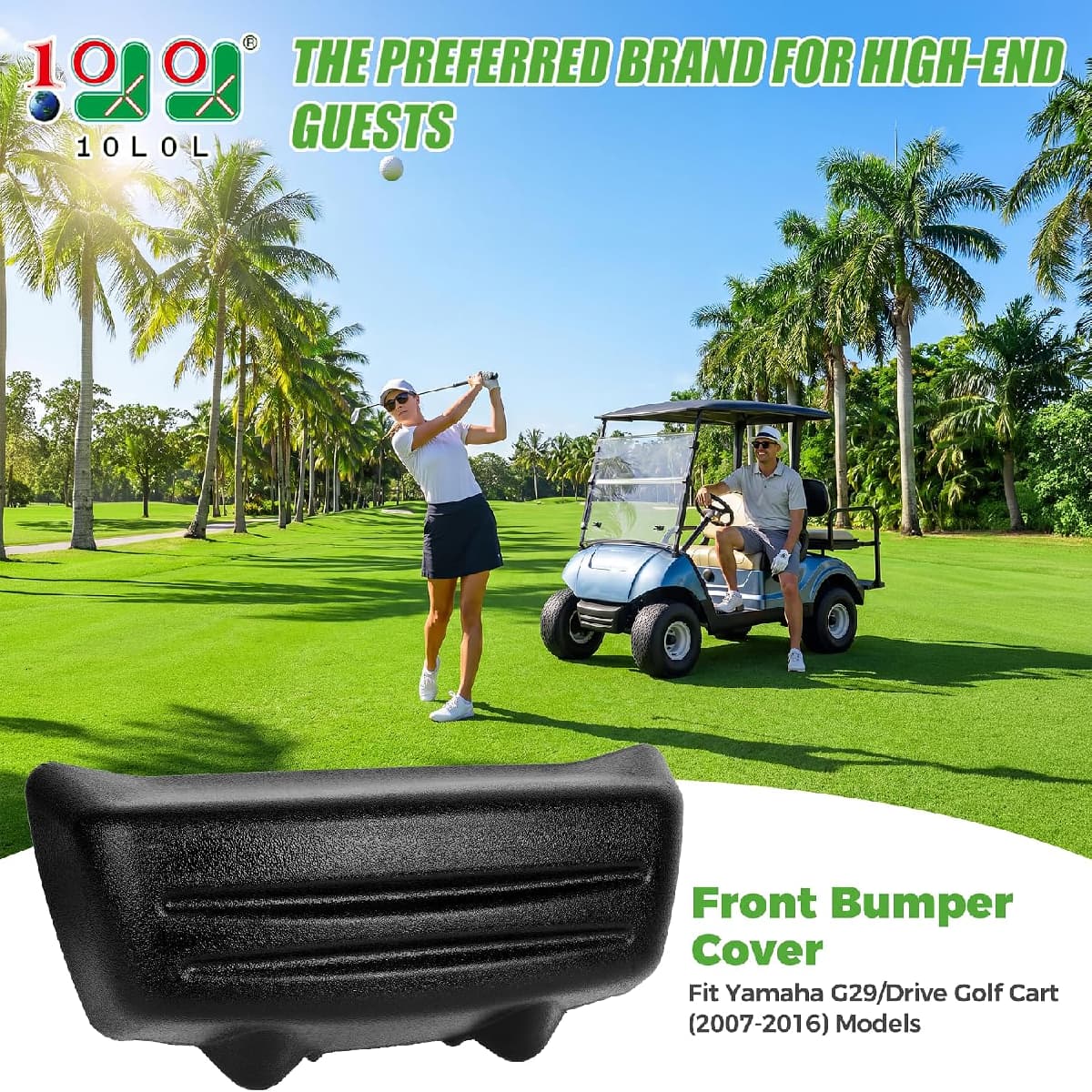 Yamaha G29 Drive Front Bumper Cover 2007-2016