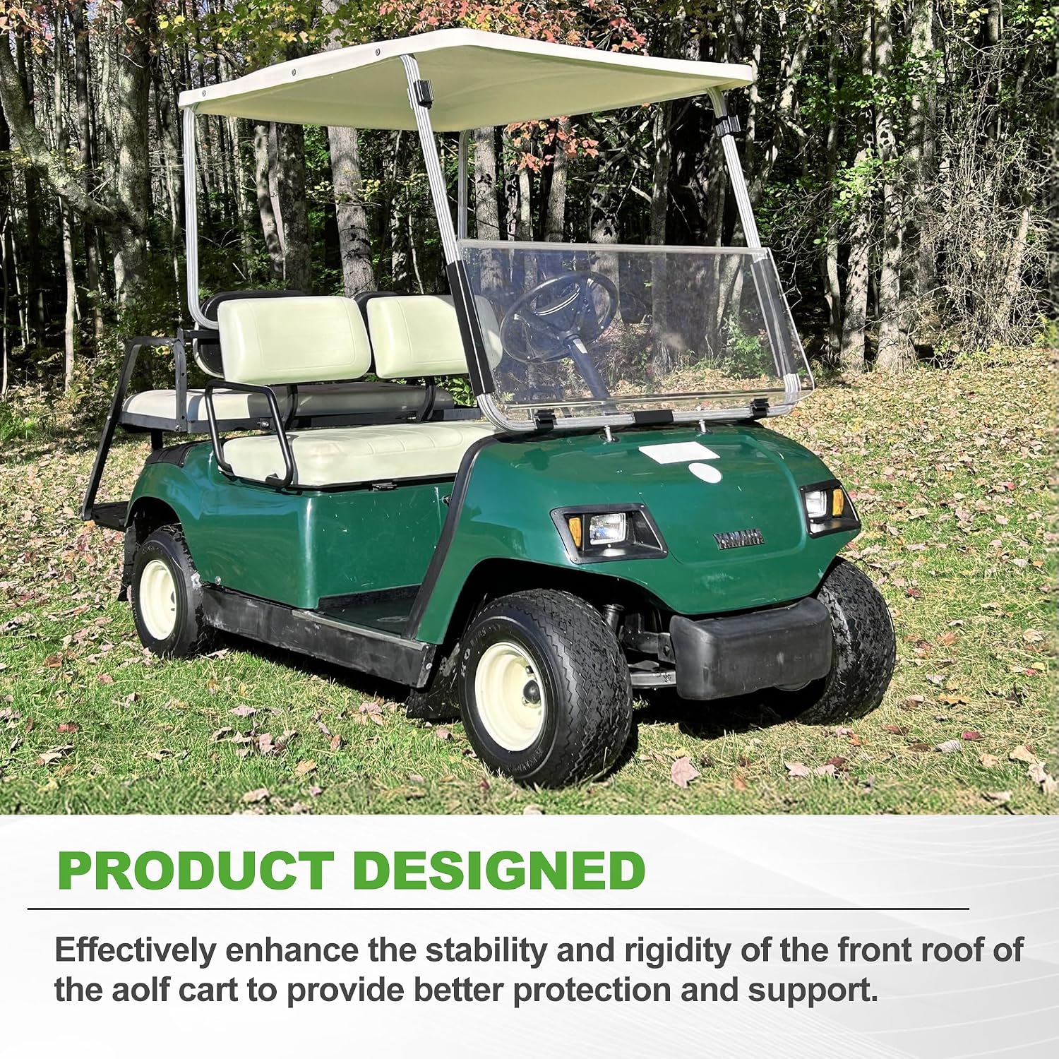 Front Roof Support Kit for Yamaha G16-G19 1995-2002 Golf Carts