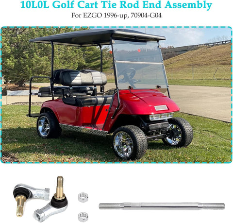 10L0L Golf Cart Tie Rod End Assembly