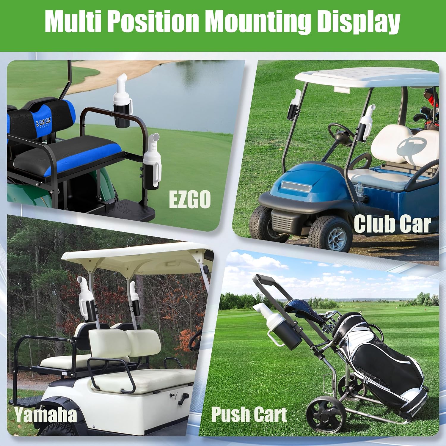 Multi Position Mounting Display