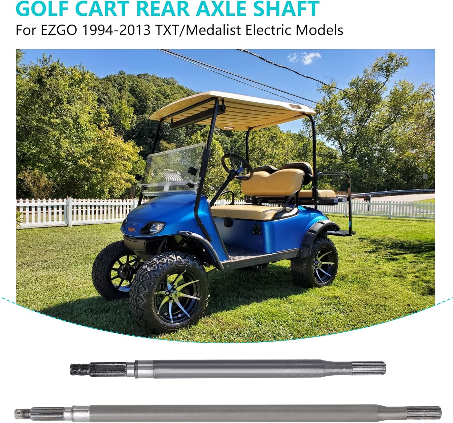 EZGO TXT Rear Axle Shaft Kit 1994-2013