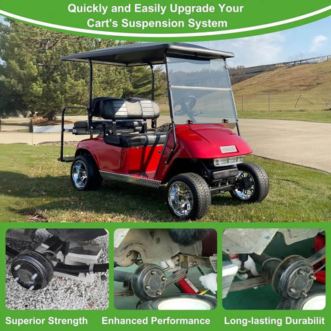 10L0L Golf Cart Heavy Duty 3 Leaf Spring Kit