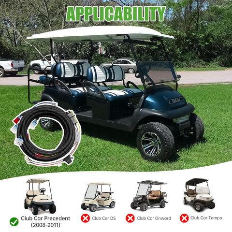 10L0L Main Wiring Harness for Club Car Precedent (2008-2011)