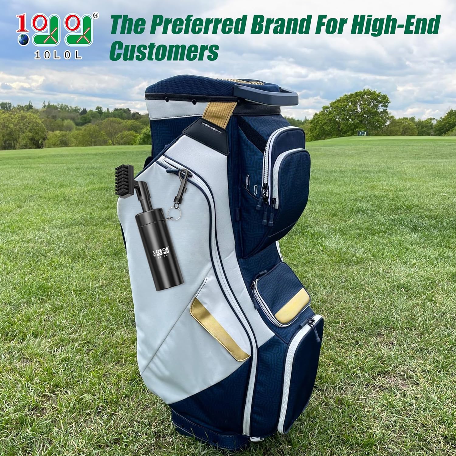 10L0L Golf Club Brush Pro