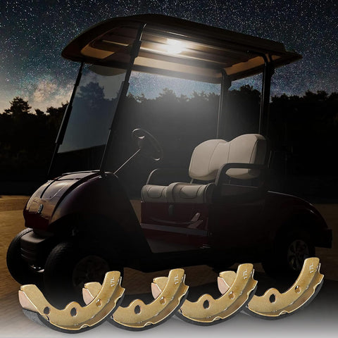 10L0L Golf Cart Brake Shoes for Club Car DS & Carryall 1981-1994