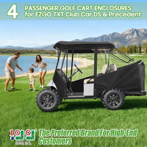 Golf Cart Enclosure for EZGO & Club Car