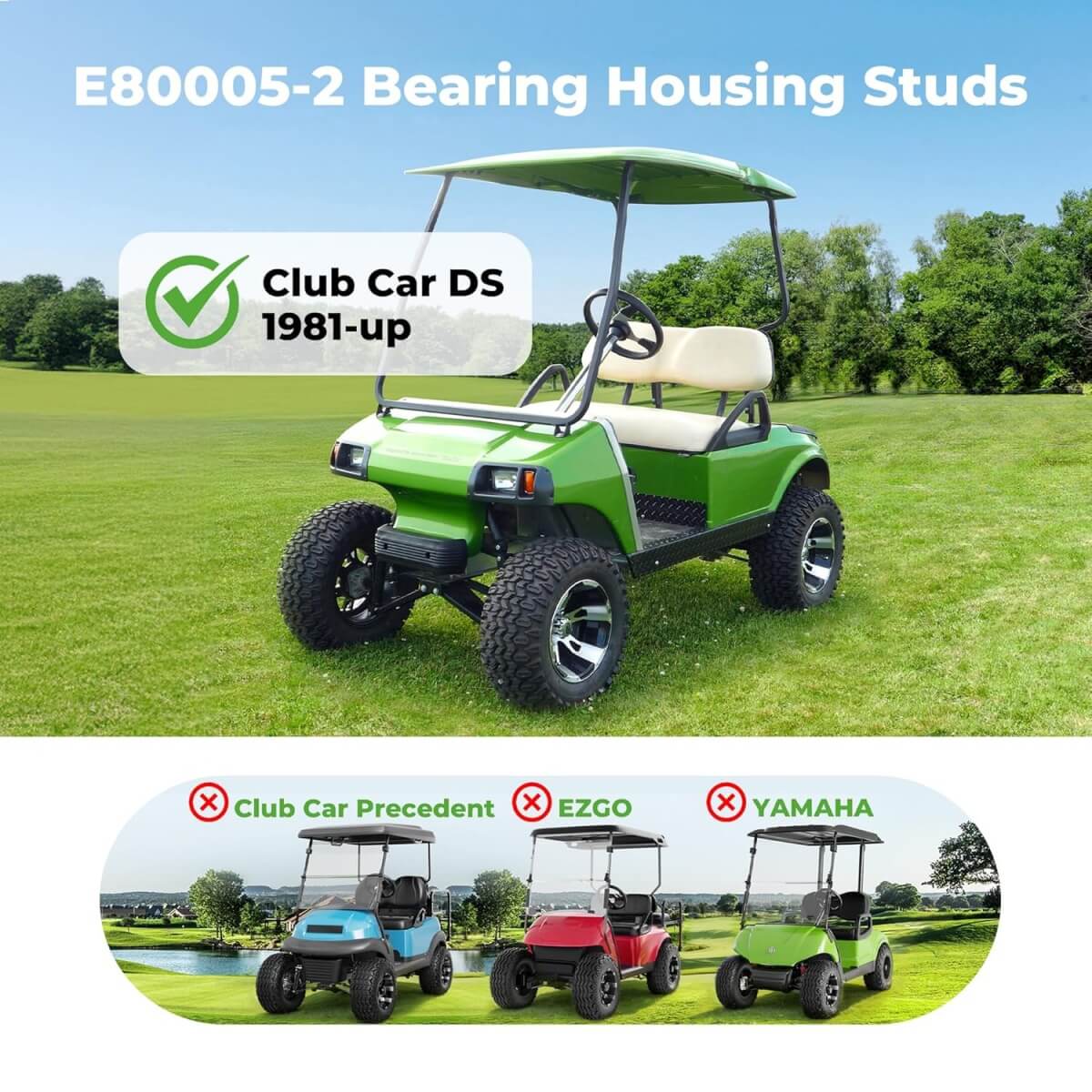 E80005-2 Bearing Housing Studs