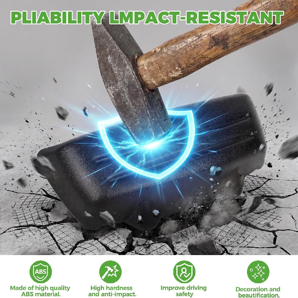 PLIABILITY LMPACT-RESISTANT