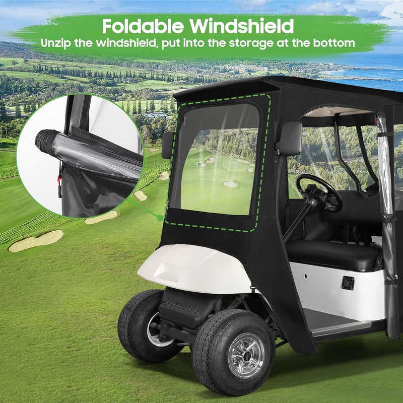 foldable windshield