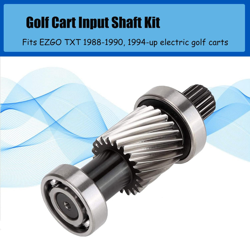 Golf Cart Input Shaft Kit for EZGO TXT & Medalist 1994-up Marathon 1988-1994 Electric|10L0L