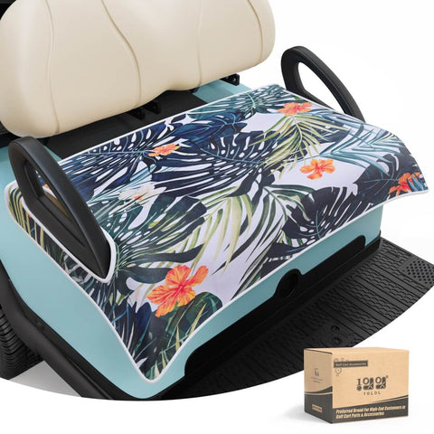 10L0L Golf Cart Seat Cover Blanket Banana Leaf A