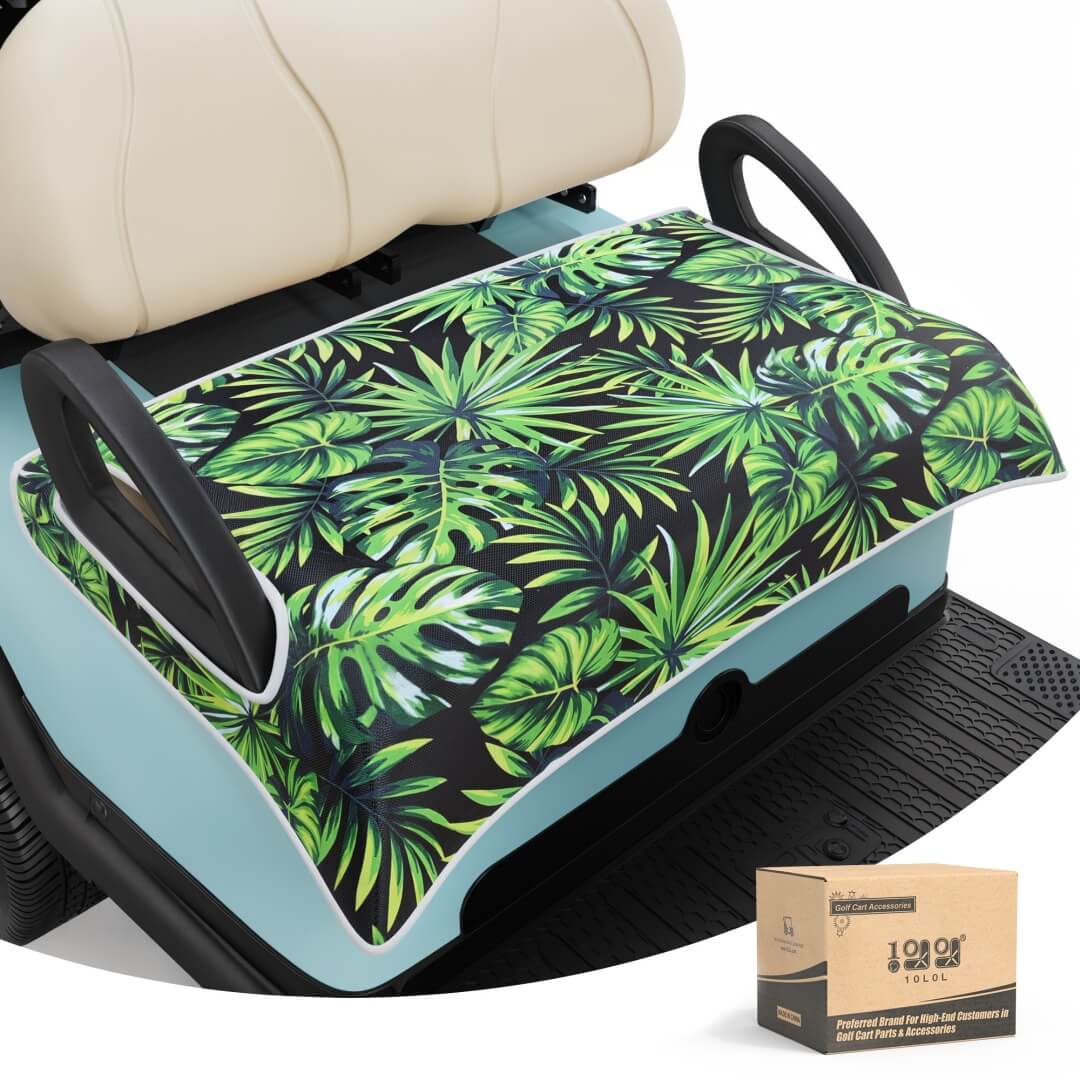 10L0L Golf Cart Seat Cover Blanket Banana Leaf B