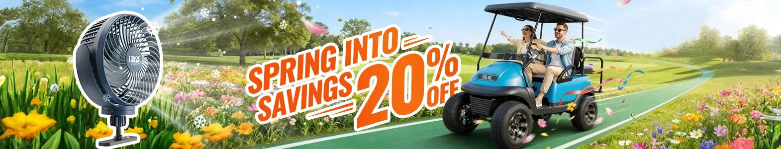 SPRING INTO SAVINGS 20% OFF