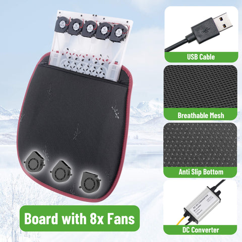 Board with 8x Fans
