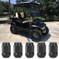 Golf Cart Wheel Lug Nuts Universal for EZGO & Club Car Chrome 16 PCS - 10L0L