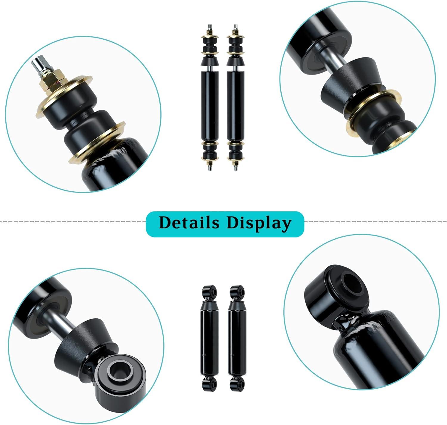 Air shocks on golf cart for Club Car DS and Precedent - 10L0L - 10L0L