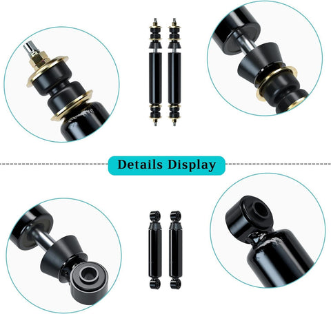Air shocks on golf cart for Club Car DS and Precedent - 10L0L - 10L0L
