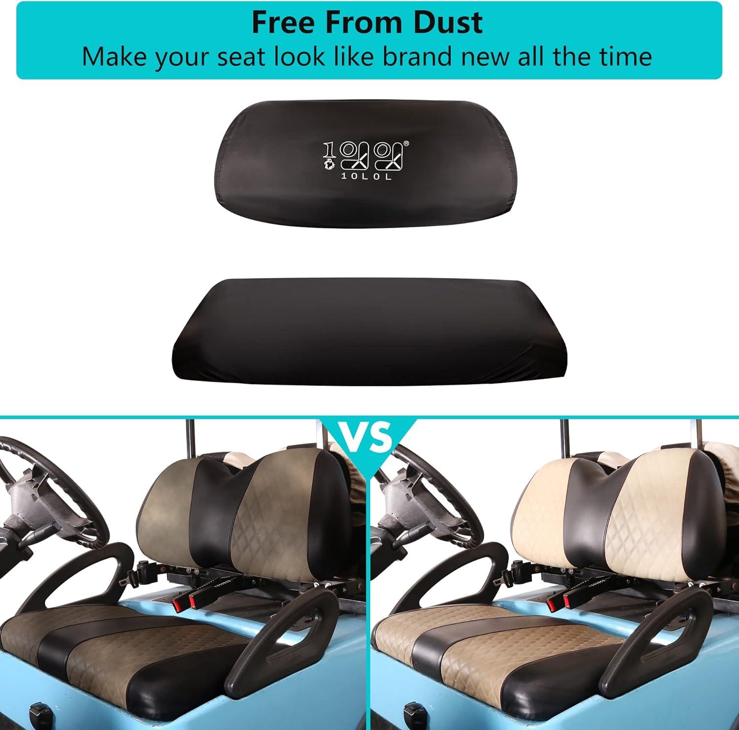 10L0L Golf Cart Seat Dust Cover