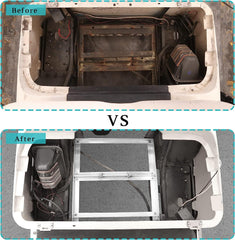 Aluminum Battery Tray Rack for EZGO