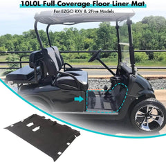 Anti-Slip Rubber Golf Cart Floor Mats for EZGO RXV & 2 Five Models