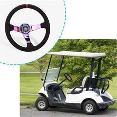 golf cart steering wheel carbon fiber racing steering