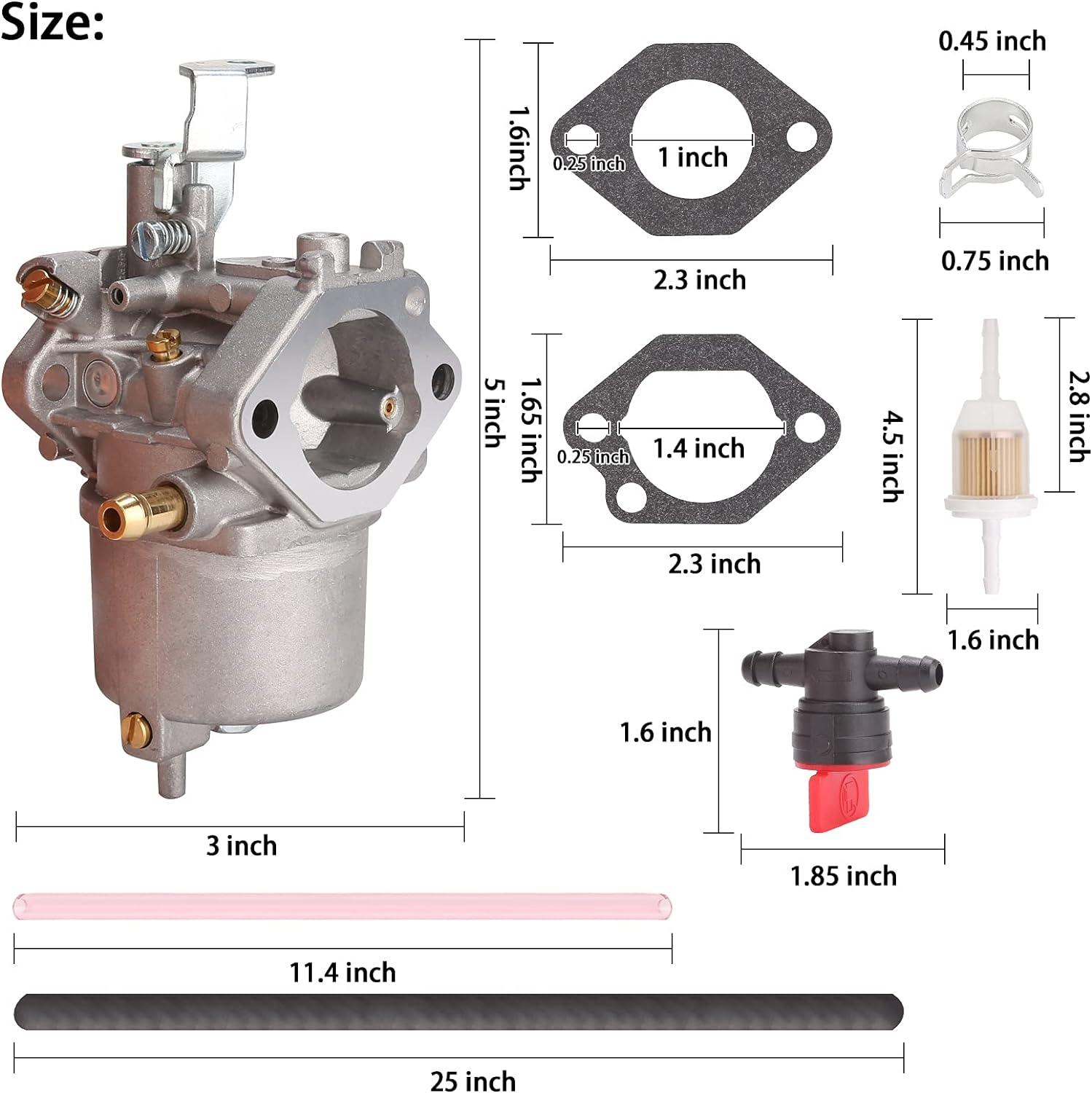 Club Car Golf Cart Carburetor Kit Sizes