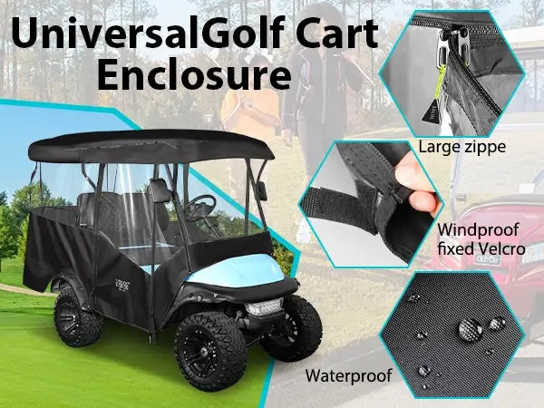 10L0L Golf Cart Enclosures