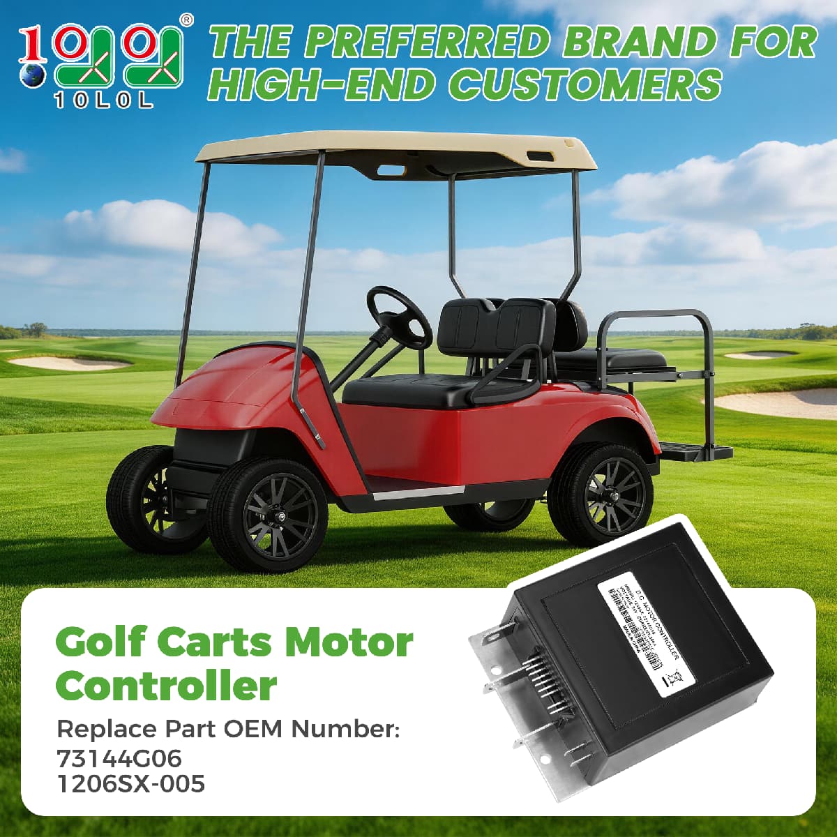Golf Cart Speed Controller for EZGO