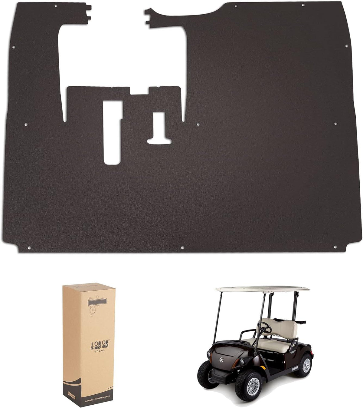 Full Coverage Golf Cart Floor Mats for Yamaha G29 Year 2007-2016