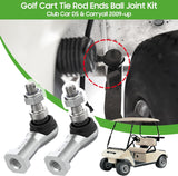 Golf cart tie rod end installation location