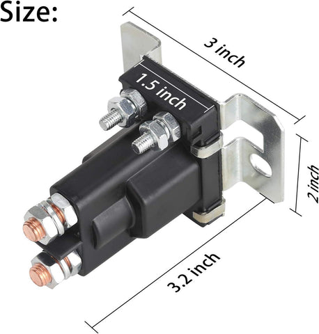 Golf Cart Solenoid Size