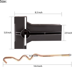 Golf Cart Battery Hold Down Plate Size