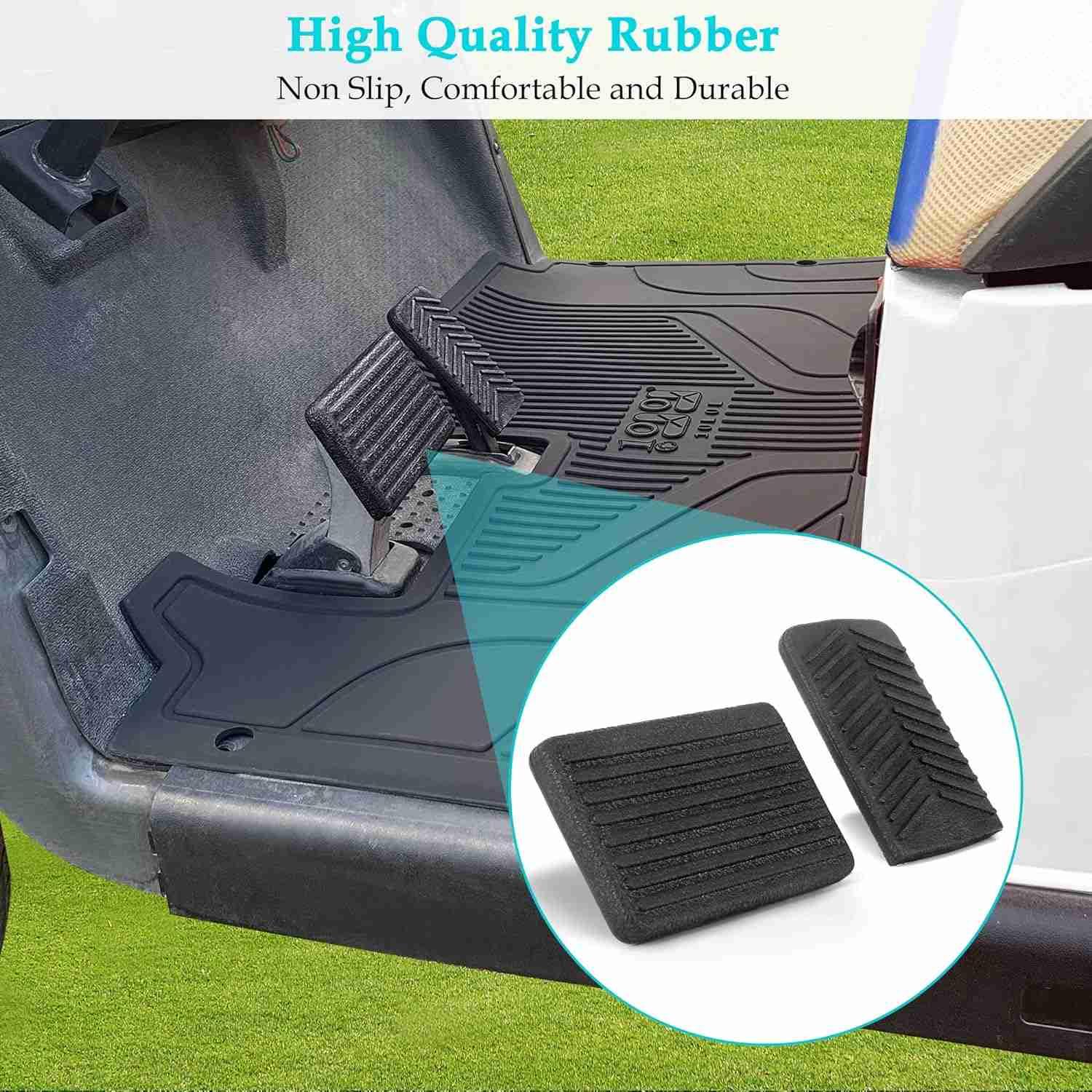 brake pedal cover Golf Cart Accelerator & Brake Pedal Pad Cover